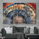Tree Rings Wall Art Canvas Print – Framed Wood Art Picture by MyGreatCanvas | Canvas Wall Art Prints | Photo Prints & Wall Decor