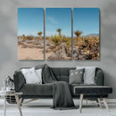 Joshua Tree Wall Art Canvas Print – Framed Desert Landscape