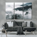 Foggy Forest Landscape Wall Art Canvas Print – Misty by MyGreatCanvas | Canvas Wall Art Prints | Photo Prints & Wall Decor