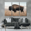 American Bison Wall Art Canvas Print – Majestic Buffalo