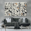 Wild Horse Stampede Wall Art Canvas Print – Monochrome by MyGreatCanvas | Canvas Wall Art Prints | Photo Prints & Wall Decor