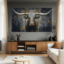 Rustic Bull Wall Art Canvas Print, Longhorn Wall Decor for by MyGreatCanvas | Canvas Wall Art Prints | Photo Prints & Wall Decor