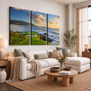 Pebble Beach Golf Links Wall Art Canvas Print – Iconic