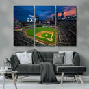 Target Field Wall Art Canvas Print – Baseball Stadium by MyGreatCanvas | Canvas Wall Art Prints | Photo Prints & Wall Decor