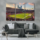 Chicago Bears Soldiers Field Wall Art Canvas Print – Framed