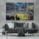 Chicago Dome Stadium Wall Art Canvas Print – Framed Modern