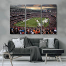 Chicago Bears Soldiers Field Wall Art Canvas Print – Framed by MyGreatCanvas | Canvas Wall Art Prints | Photo Prints & Wall Decor