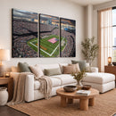 Chicago Bears Soldiers Field Wall Art Canvas Print – Framed