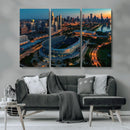 Chicago Bears Soldiers Field Wall Art Canvas Print – Framed