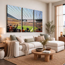 Cleveland Browns Stadium Wall Art Canvas Print – Framed NFL