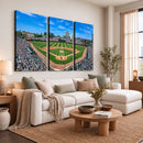 Wrigley Field Baseball Stadium Canvas Wall Art – Packed