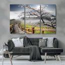Sakura Cherry Blossom Pathway Canvas Wall Art – Tranquil by MyGreatCanvas | Canvas Wall Art Prints | Photo Prints & Wall Decor