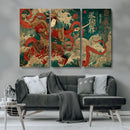 Tsukioka Yoshitoshi Samurai Wall Art – Japanese Katana by MyGreatCanvas | Canvas Wall Art Prints | Photo Prints & Wall Decor