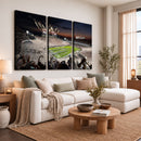 Penn State Stadium Wall Art Canvas Print, White Out Football