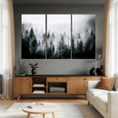 Foggy Forest Wall Art Canvas Print – Mountain Woodland by MyGreatCanvas | Canvas Wall Art Prints | Photo Prints & Wall Decor