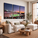 Dooley Stadium Wall Art, Sports Arena Canvas Print, Dooley