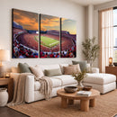 Dooley Stadium Wall Art, Sports Arena Canvas Print, Dooley