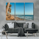 Sunset Wall Art, Stunning Coastal Landscape with Rocky Shore by MyGreatCanvas | Canvas Wall Art Prints | Photo Prints & Wall Decor