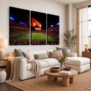 Jordan-Hare Football Stadium Wall Art Canvas Print, Football