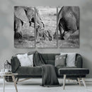 Wild Elephant Wall Art Canvas Print by MyGreatCanvas | Canvas Wall Art Prints | Photo Prints & Wall Decor
