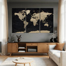 World Map Wall Art Print – Detailed Map of the World Wall by MyGreatCanvas | Canvas Wall Art Prints | Photo Prints & Wall Decor