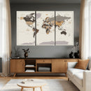 World Map Wall Art Print by MyGreatCanvas | Canvas Wall Art Prints | Photo Prints & Wall Decor