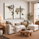 World Map Wall Art Print