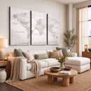 World Map Canvas Print – Detailed Map of the World Wall Art