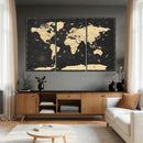 World Map Canvas Print – Detailed Map of the World Wall Art by MyGreatCanvas | Canvas Wall Art Prints | Photo Prints & Wall Decor