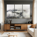 Foggy Forest Wall Art Canvas Print, Misty Pine Tree by MyGreatCanvas | Canvas Wall Art Prints | Photo Prints & Wall Decor