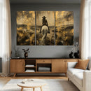 Cowgirl Wall Art Canvas Print, Western Horse Rider Wall Art, by MyGreatCanvas | Canvas Wall Art Prints | Photo Prints & Wall Decor