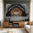 Abstract Wood Grain Canvas Print, Tree Ring Pattern Wall by MyGreatCanvas | Canvas Wall Art Prints | Photo Prints & Wall Decor