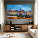 Baltimore Skyline Wall Art Canvas Print, Baltimore Downtown by MyGreatCanvas | Canvas Wall Art Prints | Photo Prints & Wall Decor