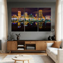 Baltimore Skyline Wall Art Canvas Print, Baltimore Downtown by MyGreatCanvas | Canvas Wall Art Prints | Photo Prints & Wall Decor