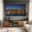 Chicago Wall Art Canvas Print - Chicago City Downtown Night by MyGreatCanvas | Canvas Wall Art Prints | Photo Prints & Wall Decor
