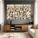American Elk Wall Art Canvas Print - Abstract Deer Animal by MyGreatCanvas | Canvas Wall Art Prints | Photo Prints & Wall Decor