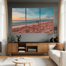 Pastel Beach Wall Art Canvas Print – Soft Coastal by MyGreatCanvas | Canvas Wall Art Prints | Photo Prints & Wall Decor
