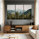 Mountain Forest Wall Art Canvas Print, Alpine Landscape by MyGreatCanvas | Canvas Wall Art Prints | Photo Prints & Wall Decor