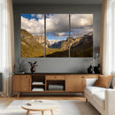 Yosemite Valley River Landscape Wall Art Canvas Print, by MyGreatCanvas | Canvas Wall Art Prints | Photo Prints & Wall Decor