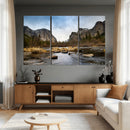 Yosemite Valley Mountain Landscape Wall Art Canvas Print, by MyGreatCanvas | Canvas Wall Art Prints | Photo Prints & Wall Decor