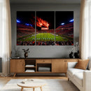 Auburn Stadium Wall Art Canvas Print, College Football Night by MyGreatCanvas | Canvas Wall Art Prints | Photo Prints & Wall Decor