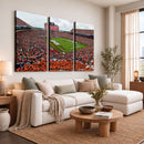 Auburn Stadium Wall Art Canvas Print, Jordan Hare Stadium