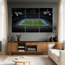 Detroit Lions Stadium Wall Art Canvas Print, Football Field by MyGreatCanvas | Canvas Wall Art Prints | Photo Prints & Wall Decor