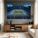 Detroit Lions Stadium Wall Art Canvas Print, Football Field by MyGreatCanvas | Canvas Wall Art Prints | Photo Prints & Wall Decor