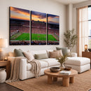 Oklahoma Sooners Stadium Wall Art Canvas Print, College