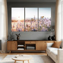 Lavender Field Wall Art Canvas Print, Butterfly Floral by MyGreatCanvas | Canvas Wall Art Prints | Photo Prints & Wall Decor