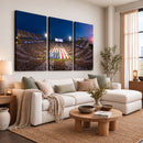 Oklahoma Sooners Memorial Stadium Wall Art Canvas Print,