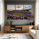 Donald W. Reynolds Razorback Stadium Wall Art Canvas Print – by MyGreatCanvas | Canvas Wall Art Prints | Photo Prints & Wall Decor