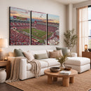 Donald W. Reynolds Razorback Stadium Wall Art Canvas Print –