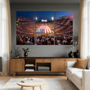 Oklahoma Memorial Stadium Wall Art Canvas Print – Oklahoma